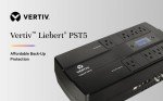 Vertiv Liebert PST5 UPS - 850VA/500W Battery Backup