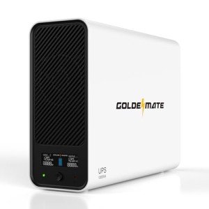 GOLDENMATE 1000VA UPS Battery Backup & Surge Protector