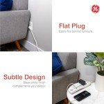 GE 6-Outlet Surge Protector with 10 Ft Cord