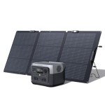 EcoFlow River 2 Max Portable Solar Generator Set