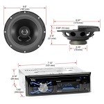BOSS Audio 656BCK Car Stereo & Speaker Package
