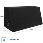 Belva 1000W Dual 10" Car Subwoofer Package