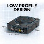BOSS 8-Inch Powered Subwoofer - 800 Watts