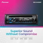 Pioneer DEH-S4220BT Bluetooth CD Receiver with USB/AUX