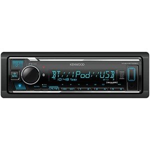 KENWOOD Bluetooth Single DIN Car Stereo with Alexa