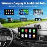 9" Wireless Apple Carplay and Android Auto Stereo