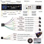 Bluetooth Car Stereo with Handsfree & App Control