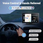 9" Wireless Apple Carplay and Android Auto Stereo