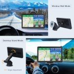 9" GPS Car Navigator with Lifetime Map Updates