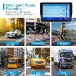 9-Inch Car GPS Navigator with 2024 Maps