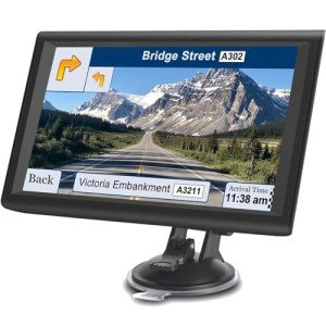 9-Inch Truck GPS Navigator with Lifetime Map Updates