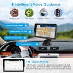 9-Inch Car GPS Navigator with 2024 Maps