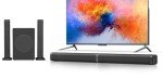 Puxinat 2-in-1 Sound Bar with Subwoofer