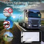 7" Truck GPS Navigation System with Dual Maps