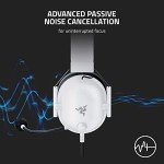 Razer BlackShark V2 X Gaming Headset: 7.1 Surround Sound - 50mm Drivers - Memory Foam Cushion - for PC, Mac, PS4, PS5, Switch - 3.5mm Audio Jack - White