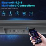 BESTISAN 28" HDMI Bluetooth Soundbar with Bass