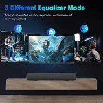 BESTISAN 28" HDMI Bluetooth Soundbar with Bass