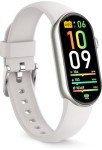 FITVII Ole Fitness Tracker with 24/7 Heart Rate and Blood Pressure Monitor, Blood Oxygen Sleep Tracking Step Calories Counter IP68 Waterproof Activity Tracker for Women Men