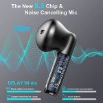 Bluetooth 5.3 Wireless Earbuds with Noise Cancelling