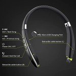Upgraded Bluetooth Neckband Headset with Mic