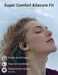 Stiive Waterproof Bluetooth Sports Earbuds - Green/Black