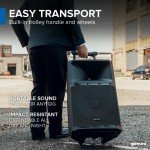 Gemini GSP-2200: 2200W 15" Bluetooth DJ Speaker