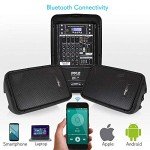 Pyle Portable DJ Mixer and Speaker Bundle