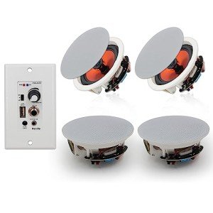 Herdio 6.5'' Bluetooth Flush Mount Speakers System