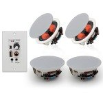 Herdio 6.5'' Bluetooth Flush Mount Speakers System