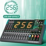 Depusheng MX12 12-Channel Professional Audio Mixer