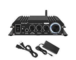 Kinter Bluetooth 5.0 Mini Hi-Fi Receiver Amplifier
