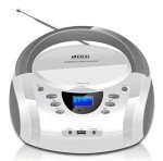 LONPOO Portable CD Player Boombox with Bluetooth