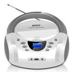 LONPOO Portable CD Player Boombox with Bluetooth