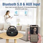 Nextron Bluetooth CD Boombox with AM/FM Radio