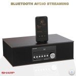Sharp CD-BH10 Retro Bluetooth Audio & CD Player