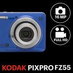 KODAK PIXPRO FZ55-BL 16MP Digital Vlogging Camera
