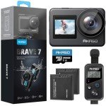AKASO Brave 7 4K Action Camera Bundle