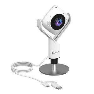 j5create 360° HD Webcam with Microphone for Meetings