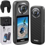 TOZO AnyVue 360 Action Camera with Touchscreen