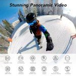 TOZO AnyVue 360 Action Camera with Touchscreen
