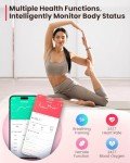 Fitness Tracker- Smart Watches for Women Men with 24/7 Heart Rate Monitor Blood Oxygen Sleep Tracker, Waterproof Fitness Watch, Activity Smartwatch for Android iPhone, Calorie Distance Pedometer, Gift