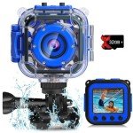 Kids Waterproof Digital Camera with 32GB Card