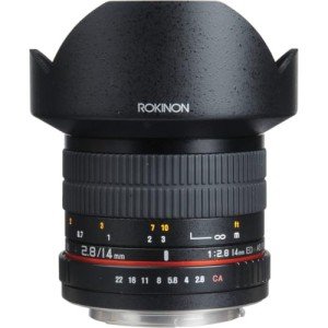 Rokinon 14mm F2.8 Ultra Wide Lens for Canon