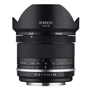 Rokinon 14mm F2.8 Ultra Wide Angle Lens for Canon