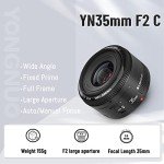 YONGNUO YN35mm F2 Auto Focus Lens for Canon