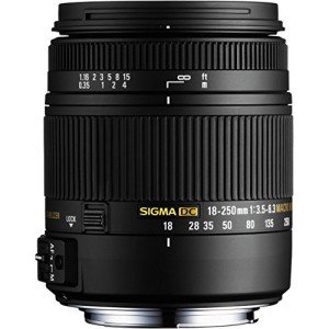 Sigma 18-250mm f3.5-6.3 Lens for Canon DSLR