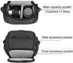 Compact Waterproof Camera Crossbody Bag for DSLR