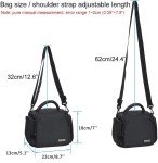 Compact Waterproof Camera Crossbody Bag for DSLR