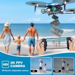 2K HD FPV Camera Drone with Brushless Motor