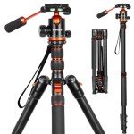 68" 2-in-1 Tripod & Monopod with Ball Head
